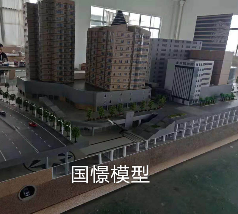 岚皋县建筑模型