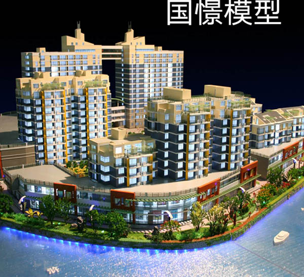岚皋县建筑模型